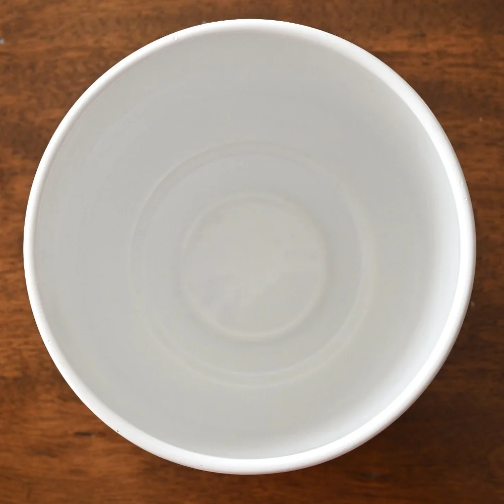 Ikea White Drömsk Dromsk Plant Pot 6 Inches #2